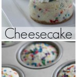Cake Batter Mini Cheesecake Recipe
