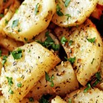 Italian Roasted Garlic & Parmesan Potatoes