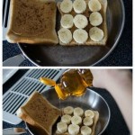 Peanut Butter and Banana Grilled Sandwich