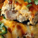 Buffalo Chicken Jalapeno Popper Casserole