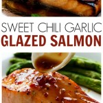 Sweet Chili Garlic Glazed Salmon