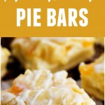 Peaches and Cream Pie Bars
