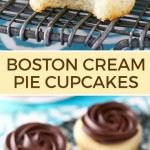 Boston Cream Pie Cupcakes