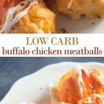 Low Carb Buffalo Chicken Meatballs