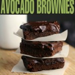Fudgy Avocado Brownies with Avocado Frosting