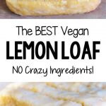 Vegan Lemon Bread