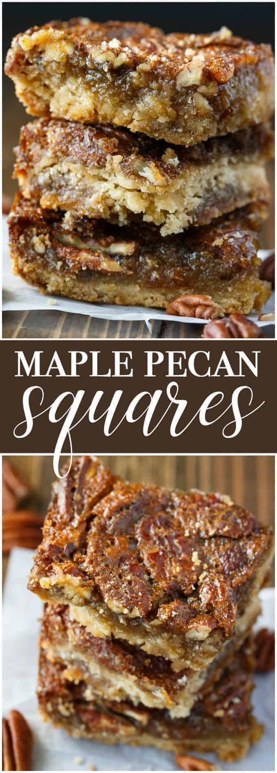 Maple-Pecan-Squares