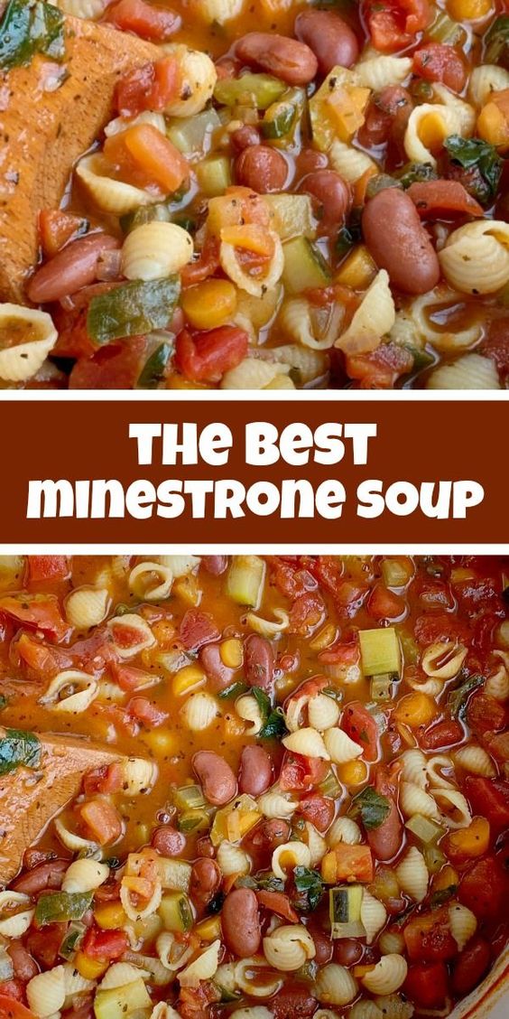 Minestrone-soup