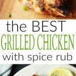 Easy Grilled Chicken Breast with Homemade Spice Rub