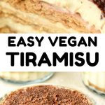 Easy Vegan Tiramisu