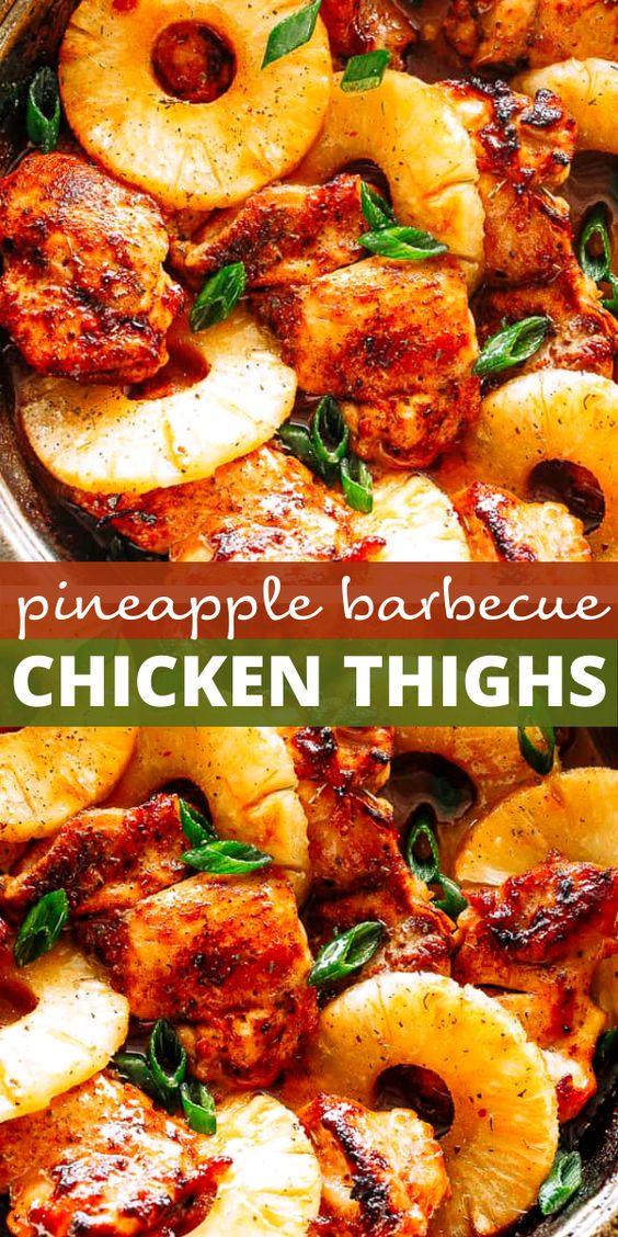 Pineapple-Barbecue-Chicken-Thighs