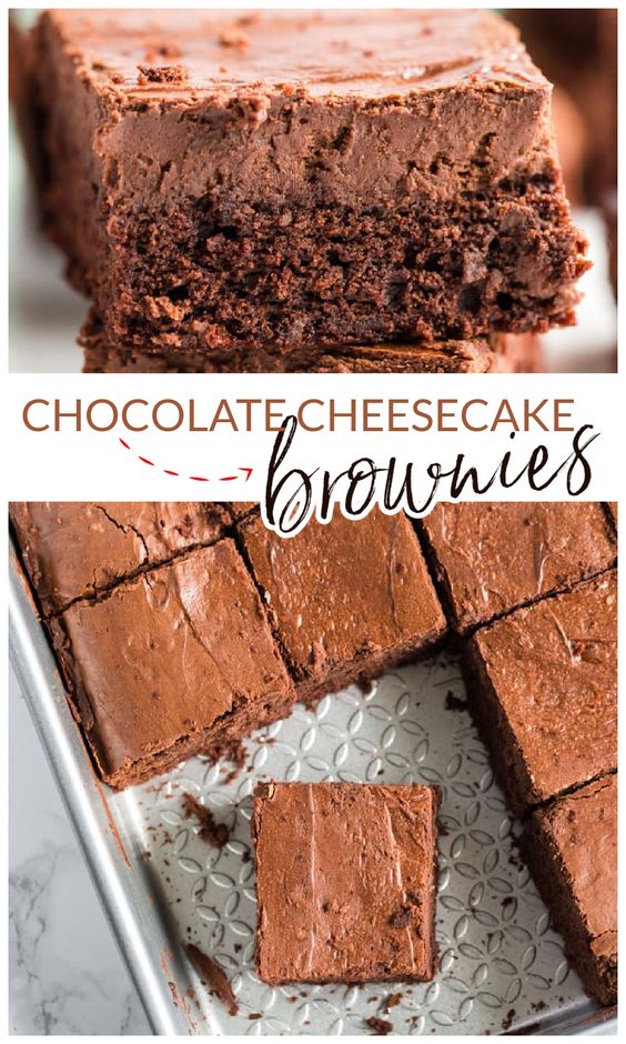 Chocolate-Cheesecake-Brownies