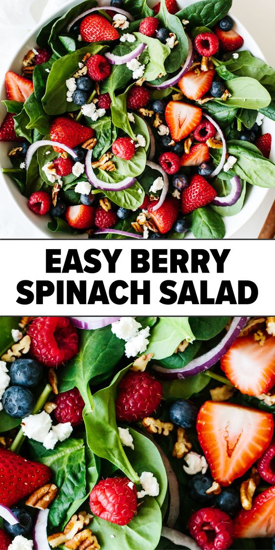 Berry-Spinach-Salad