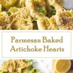 Parmesan Baked Artichoke Hearts