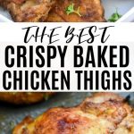 Best Oven Baked Chicken Thighs