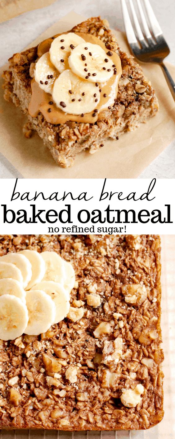 Banana-Bread-Baked-Oatmeal