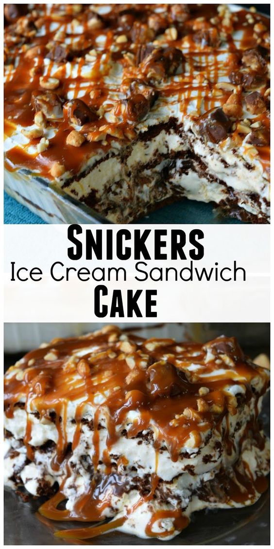 Snickers-Ice-Cream-Sandwich-Cake