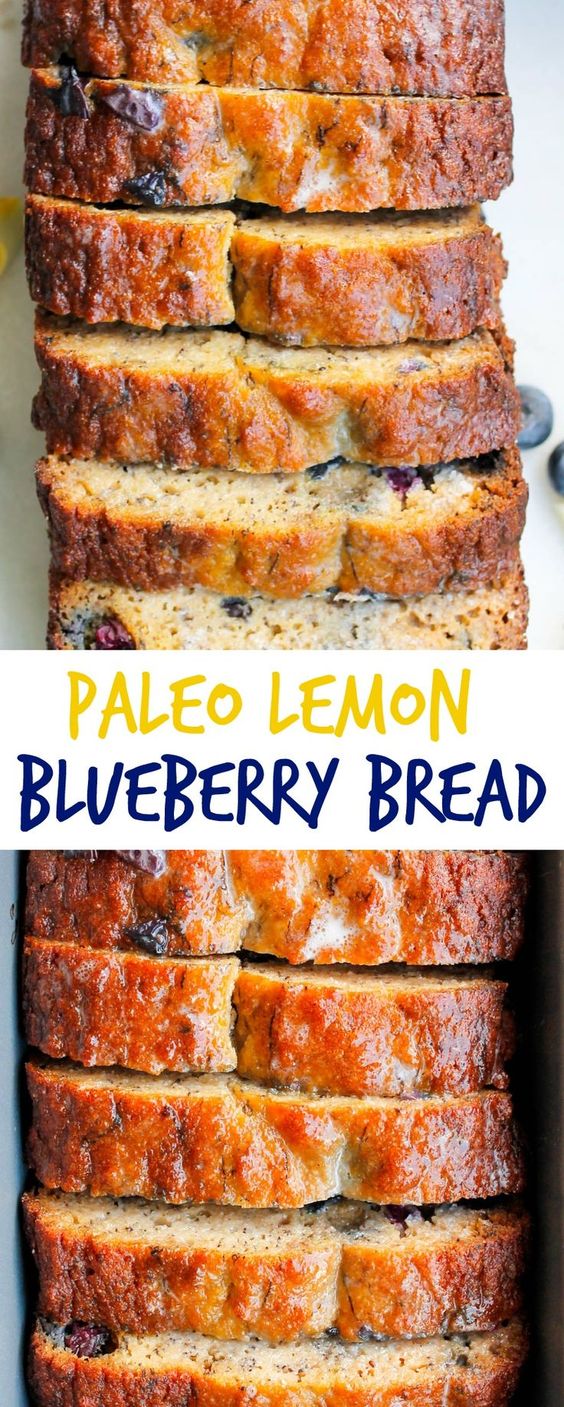 Paleo-Lemon-Blueberry-Bread