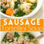 Sausage Tortellini Soup