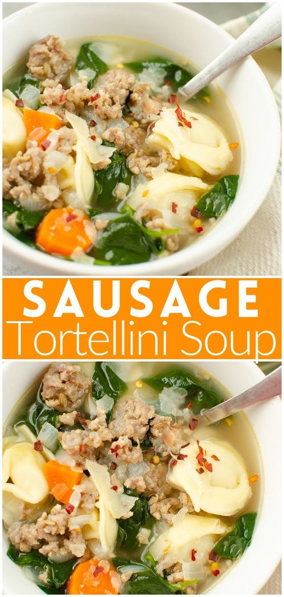 Sausage-Tortellini-Soup
