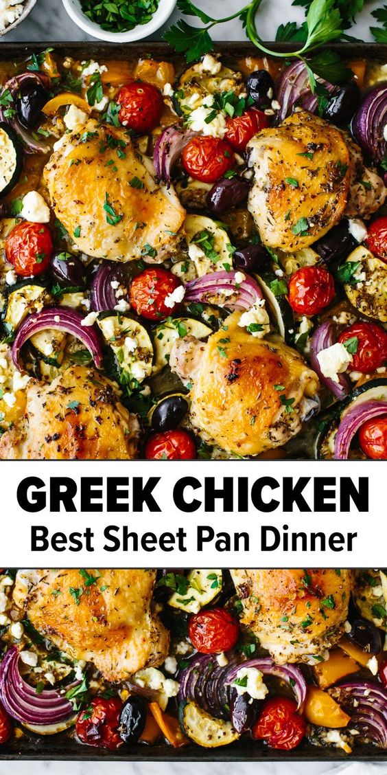 Greek-Sheet-Pan-Chicken