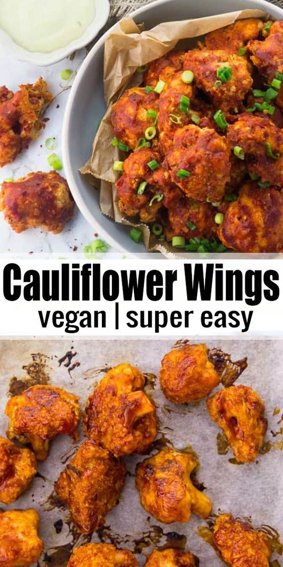 Cauliflower-Hot-Wings (Vegan & Gluten-Free)