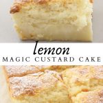 Lemon Magic Custard Cake