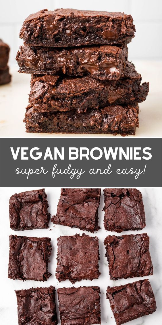 The-Best-Fudgy-Vegan-Brownies