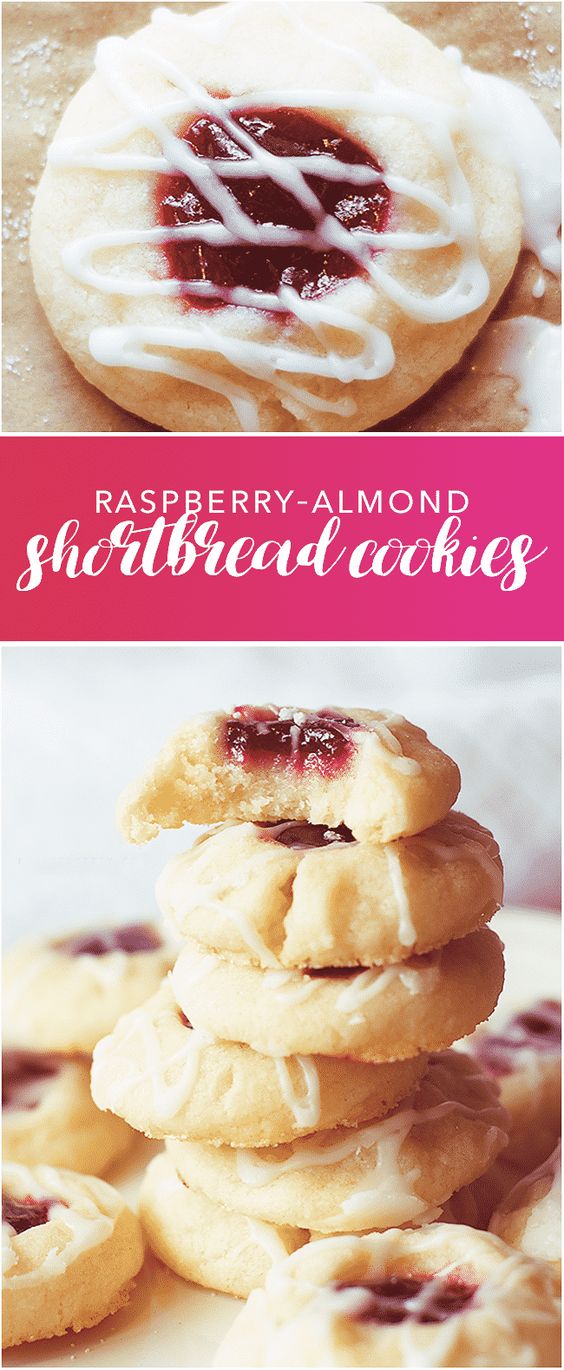 Raspberry-Almond-Shortbread-Cookies