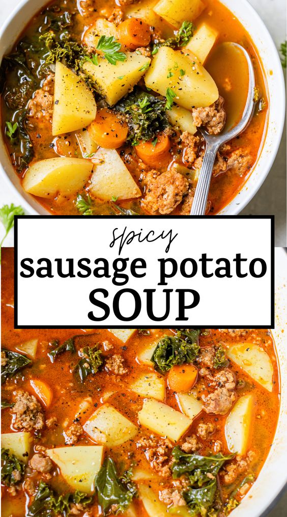 Spicy-Sausage-Potato-Soup