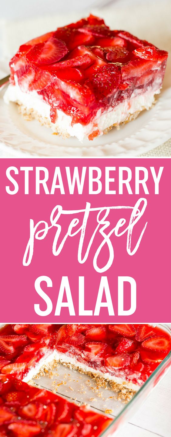 Strawberry-Pretzel-Salad
