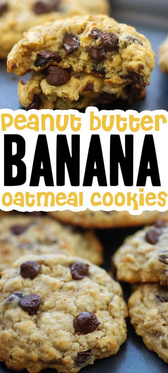 Peanut-Butter-Banana-Cookies