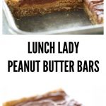 Lunch Lady Peanut Butter Bars Recipe