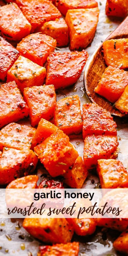 Garlic Honey Roasted Sweet Potatoes Yourcooknow 6431