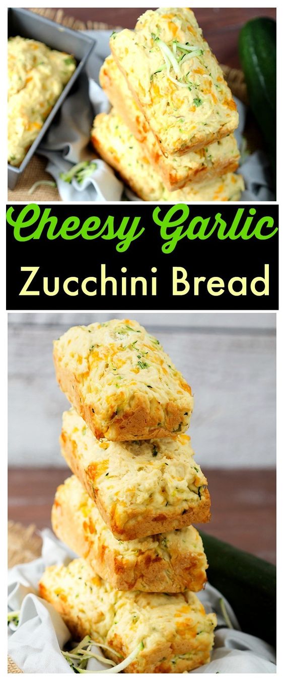 Cheesy-Garlic-Zucchini-Bread