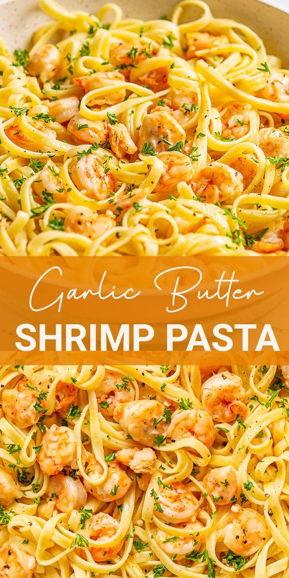 Garlic-Butter-Shrimp-Pasta
