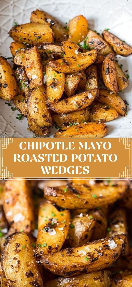 Chipotle-Mayo-Roasted-Potato-Wedges
