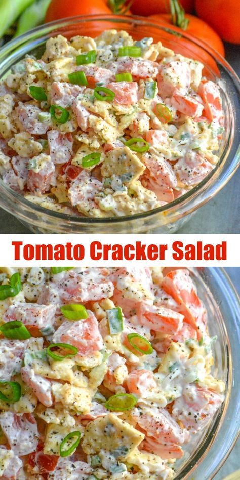 Tomato-Cracker-Salad