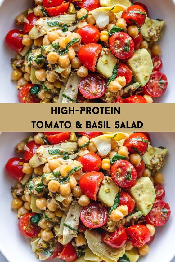 High-Protein-Tomato-&-Basil-Salad