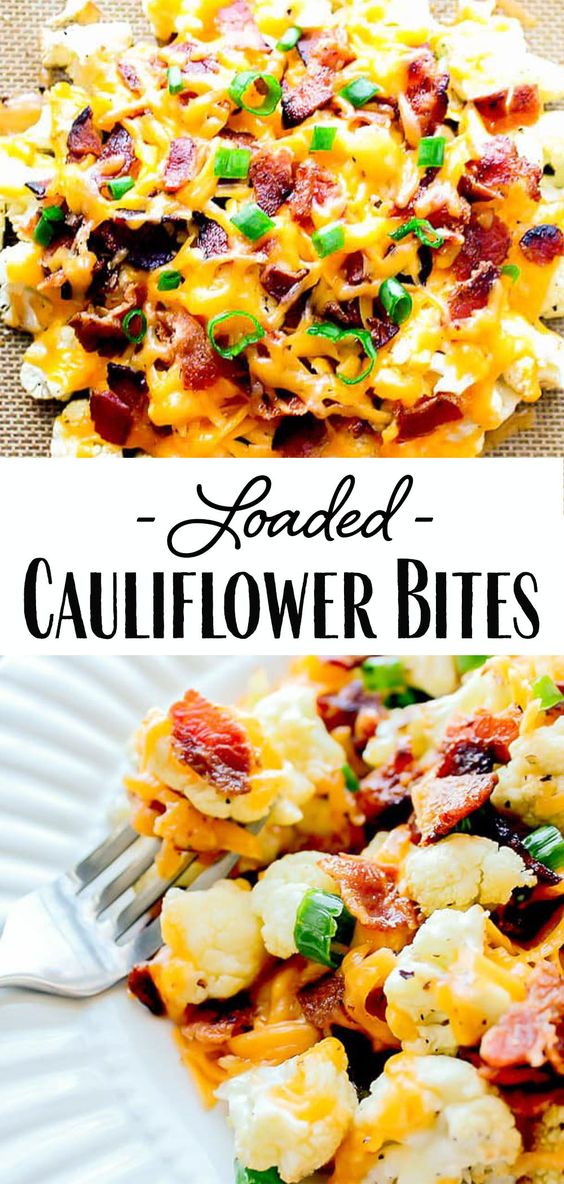 Loaded-Cauliflower-Bites