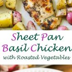 Sheet Pan Basil Citrus Chicken