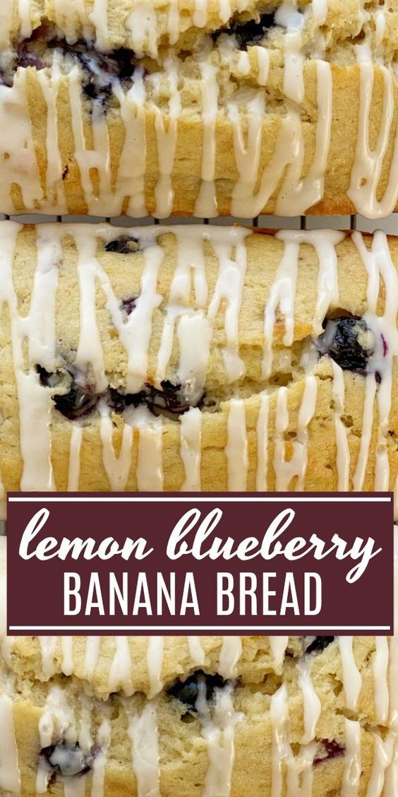 Lemon-Blueberry-Banana-Bread