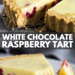 White Chocolate Raspberry Tart
