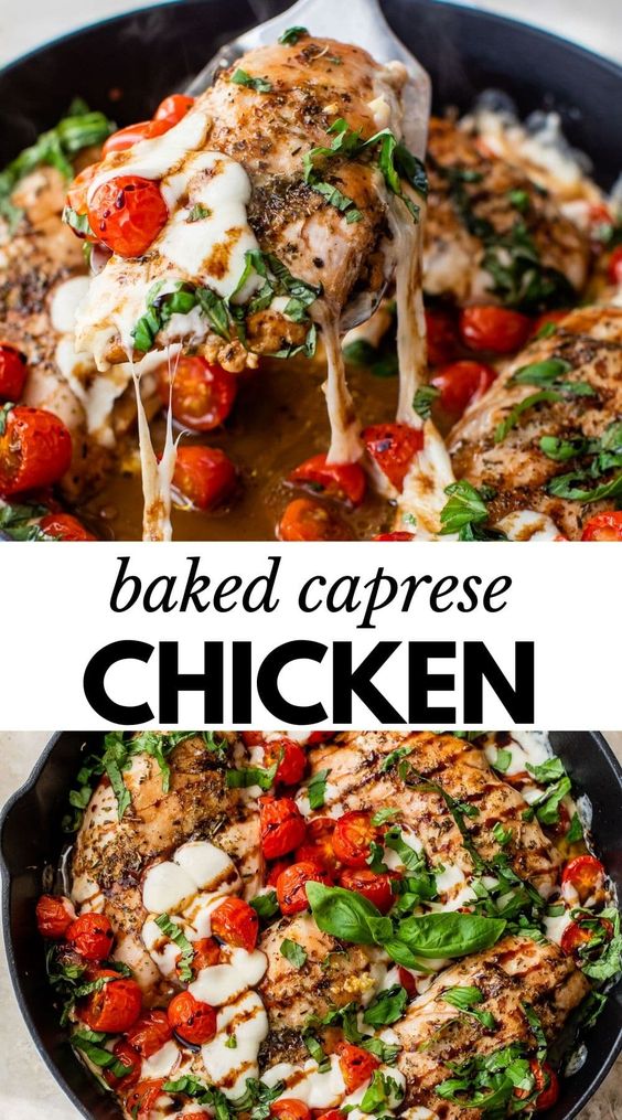 Baked-Caprese-Chicken