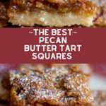 Pecan Butter Tart Squares
