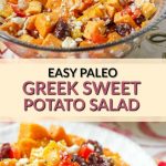 Easy and Tasty Paleo Greek Sweet Potato Salad For Summer