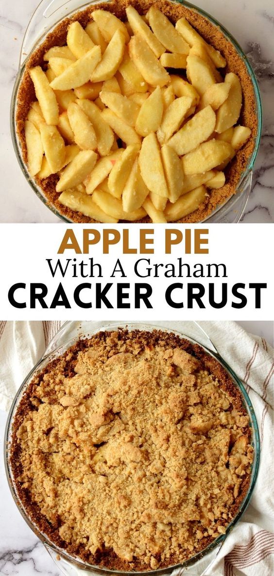 Apple-Pie-With-Graham-Cracker-Crust