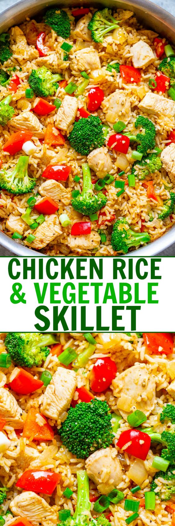 Chicken,-Rice,-and-Vegetable-Skillet