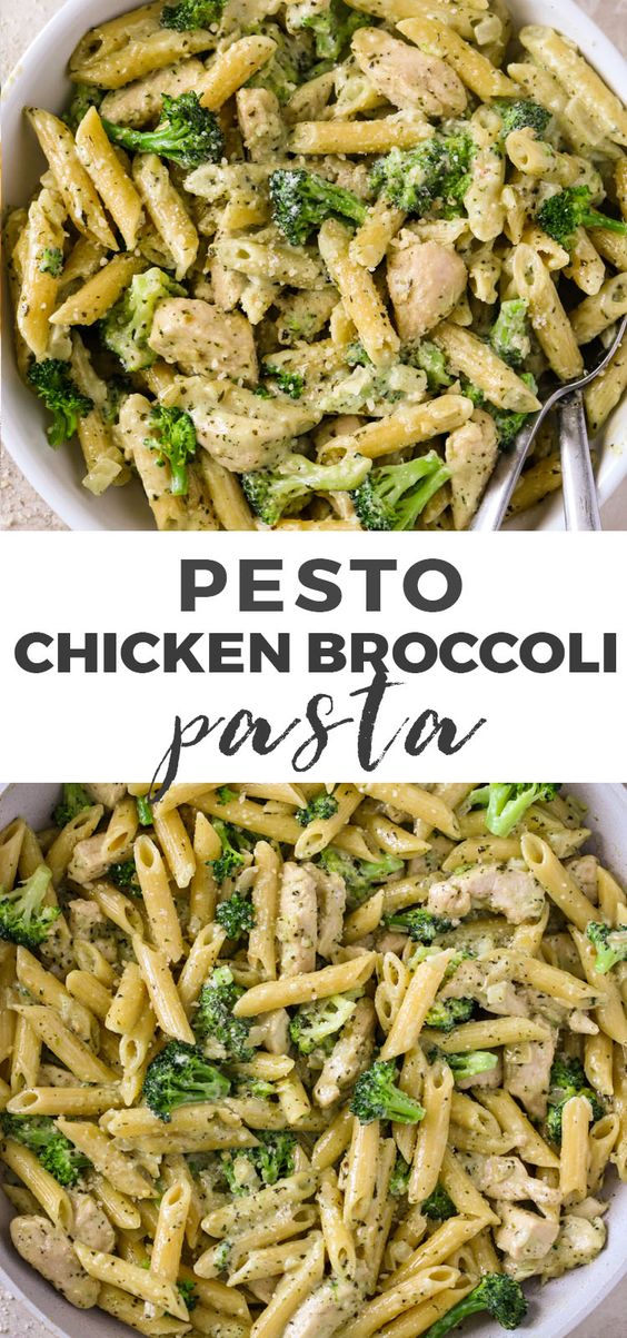 Pesto-Chicken-and-Broccoli-Pasta