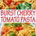 Burst Cherry Tomato Pasta